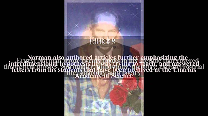 Ernest Norman Top # 9 Facts