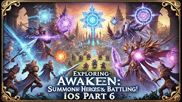 Exploring Awaken: Chaos Era 🌟 Summoning Heroes & Battling! (iOS Part 6)