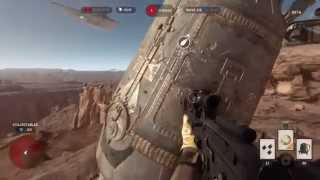 Star Wars Battlefront Beta -NEW Single Player Missions (Survival Tatooine) PS4 Gameplay