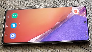 How To Change Keyboard Color On Galaxy Note 20 5G / Note 20 Ultra - Customize!