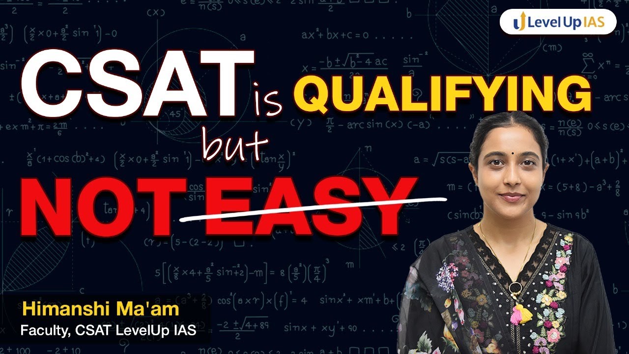 UPSC CSAT: A Silent Killer That Can Ruin Your UPSC 2025 Attempt! Fix ...