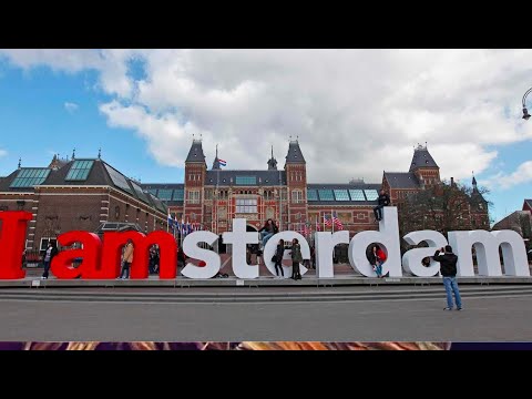I Amsterdam Sign |  Amsterdam to Copenhagen by FlixBus