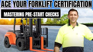 Ace Your Forklift Certification: Mastering Pre-Start Checks 🚜. Part 3 by Forklift Pro Tips 2,561 views 9 months ago 4 minutes, 43 seconds