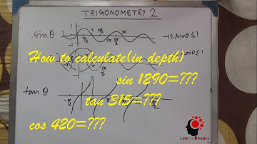 TRIGONOMETRY PART 2 in Bengali. ত্রিকোনমিতি part ২.