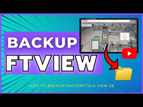 HOW TO BACKUP FACTORYTALK VIEW SE