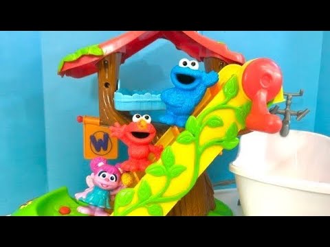 sesame-street-toys-weebles-treehouse-surprises-and-kitty-in-bath-tub