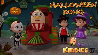 humpty the train halloween song happy halloween song kiddiestv nursery rhymes