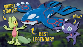 Reviewing EVERY design of Gen 3 | #pokemon