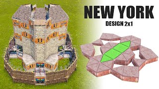 The NEW YORK Design / Bunker for Duo / Rust Base Design 2023