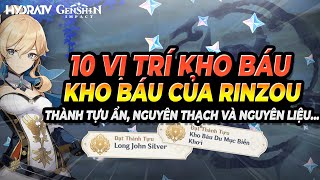 Genshin Impact :10 Kho Báu Của Hải Tặc Rinzou, Long John Silver   Kho Báu Du Mục Biển Khơi HydraTV