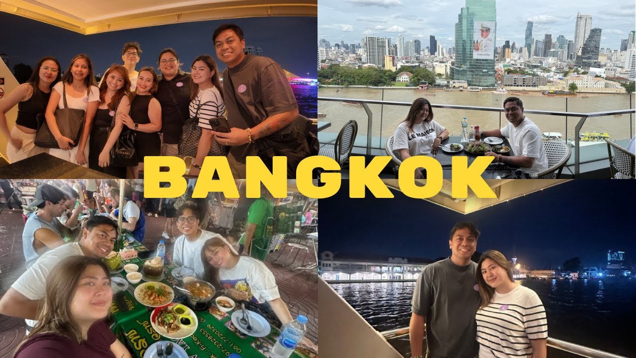 BANGKOK VLOG 2025 | 5 Days in Bangkok, Chinatown, Khao san, ICON SIAM, River cruise.