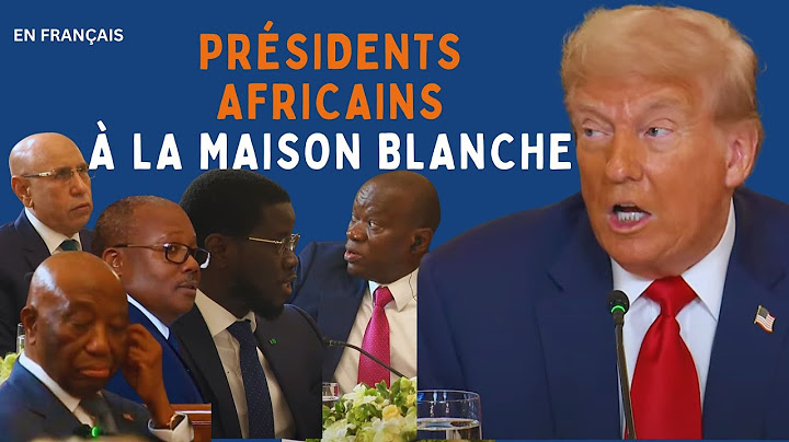 Afrique–États-Unis : ce que Trump prépare avec les présidents africains