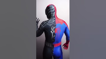Spiderman and Venom United cosplay Costume