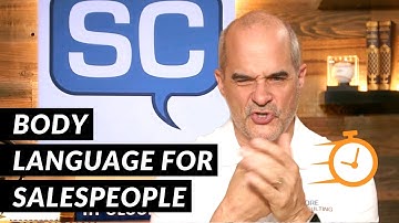 Body Language for Salespeople | 5 Minute Sales Training | Jeff Shore