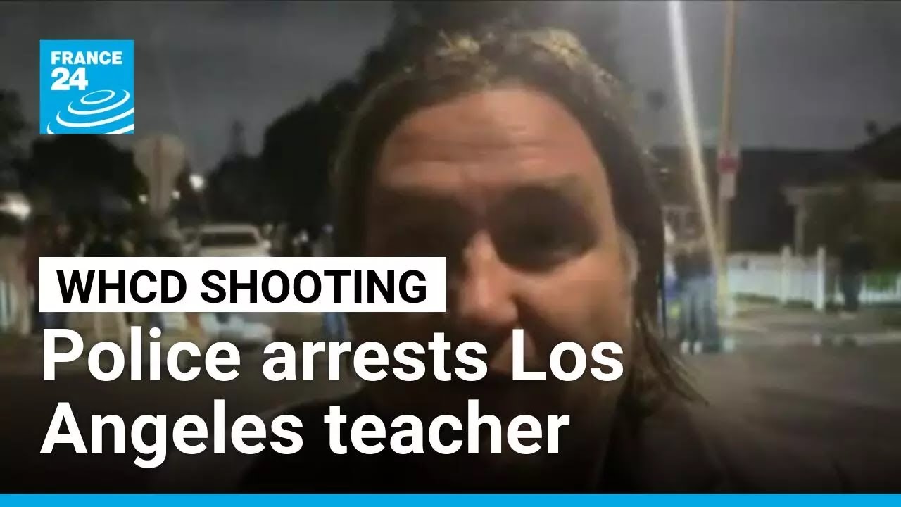 LA teacher suspect for White House press dinner shooting • FRANCE 24 English