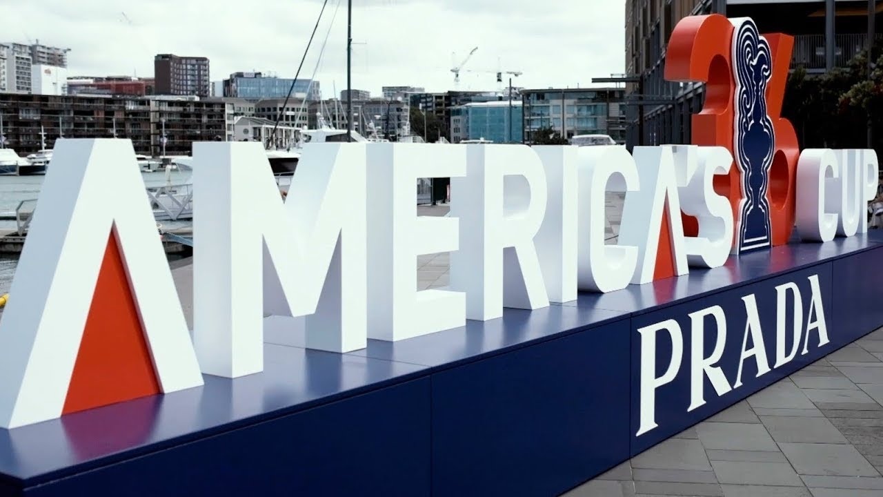 ⁣The America's Cup Race Village - Tāmaki Makaurau