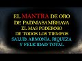 EL MILAGROSO MANTRA DE TODOS LOS TIEMPOS - BENDICIONES - OM AH HUM VAJRA GURU PADMA SIDDHI HUM