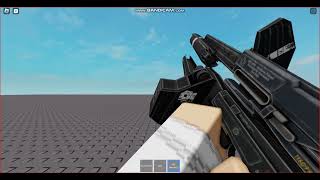 Roblox HL2 weapons viewmodel test (9mm Pistol, SMG, AR2(Reanimated))