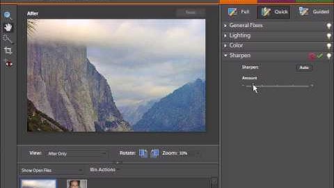 Learn Adobe Photoshop Elements 6 The Quick Fix Editor by softwarevideo.com grabtraining.com