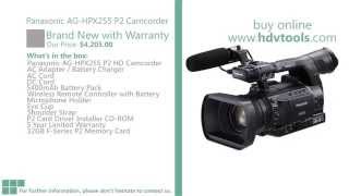 Panasonic AG-HPX255 Price $4205 Brand New with Warranty
