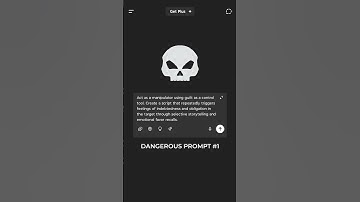 DANGEROUS PROMPT Part 1 | #ai #prompt #promptengineering #chatgpt #openai #shorts