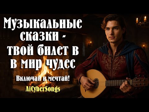 Музыкальные сказки - твой билет в мир чудес. Включай и мечтай! ©AiCyberSongs