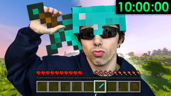 jugué minecraft por 10 horas hasta pasarlo 😎