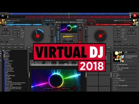 Virtual dj 2018