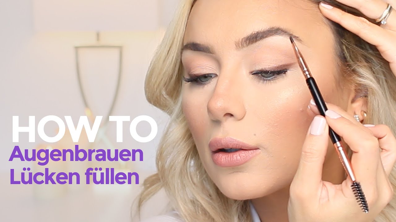 4 Geniale Tipps Die Augenbrauen Lucken Fullen Youtube