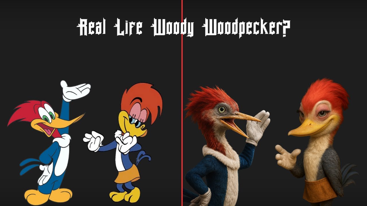 Woody Woodpecker in Real Life | AI Transformation 🐦😂✨