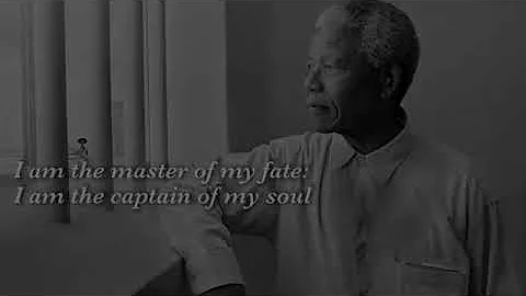 Nelson Mandela's Favorite Poem 'Invictus' Read by Morgan Freeman