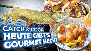 An insider reveals THE pike spots on Lake Kölpin to us!