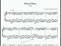 Desert Rose Piano Sheet