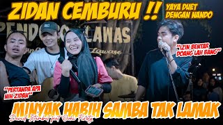 Jadi Konflik! Minyak Habih Samba Tak Lamak - David Iztambul (Live Ngamen) Yaya Nadila & Nando Satoko