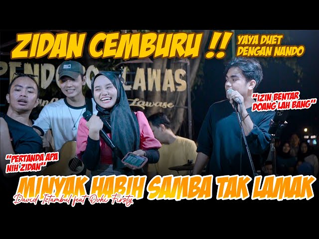 Jadi Konflik! Minyak Habih Samba Tak Lamak - David Iztambul (Live Ngamen) Yaya Nadila u0026 Nando Satoko class=