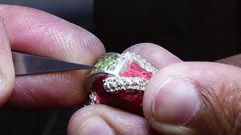 Know how jewellery process invisible setting: Part 1