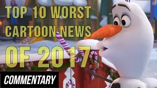 [Blind Reaction] Top 10 Worst Cartoon News of 2017