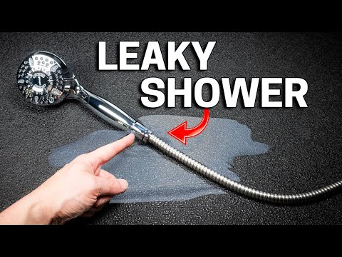 How to Fix a Leaking Shower Hose in Two Minutes