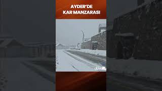 Ayder Yaylasında Kar Manzarası