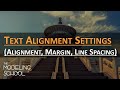 [Powerpoint 101] 1.6. Text Alignment Settings (Alignment, Margin, Line Spacing, etc.)