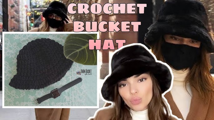 KOREAN STYLE CROCHET BUCKET HAT // DIY // MODIFIED