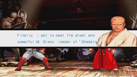 CAPCOM FIGHTING COLLECTION 2 - Capcom vs SNK Pro - M. Bison and Balrog Arcade Mode