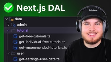 STOP Fetching Data the Wrong way in Next.js! (DAL, Cache etc.)