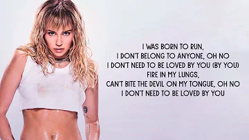 Miley Cyrus - Edge of Midnight (Lyrics) ft. Stevie Nicks (Midnight Sky Remix)