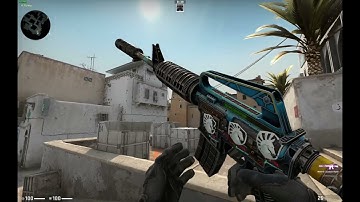 M4A1-S | Control Panel Well Worn (3 x Liquid Stockholm) - CSGO SKIN SHOWCASE