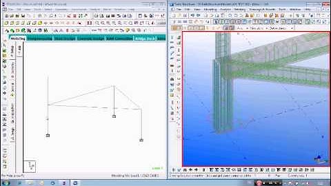 How to export staad beam & column reinforcement to TEKLA #1.wmv
