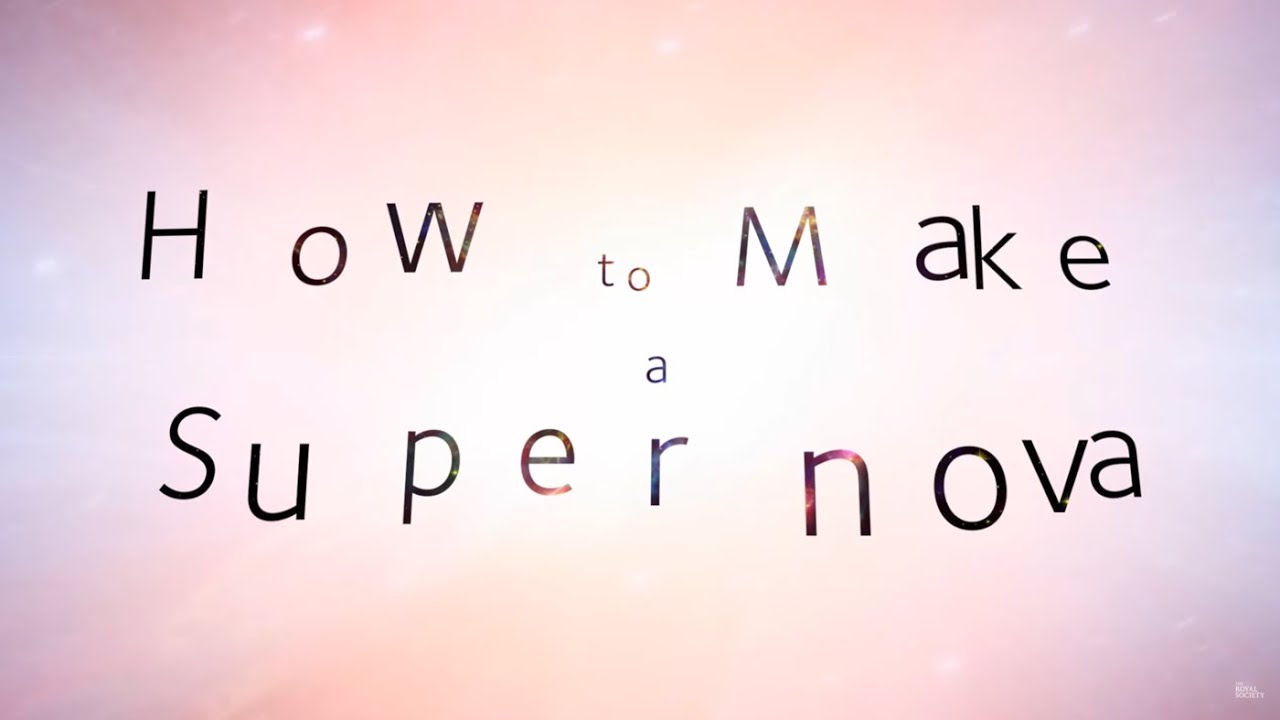 How To Make A Supernova Summer Science Exhibition 2017 Youtube