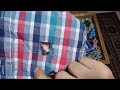 How to sew a hole in a shirt in an innovative way, repair clothes