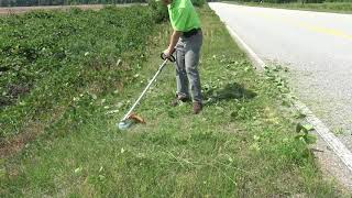 Tri-clone Trimmer Head is perfect for cutting your overgrown grass and more