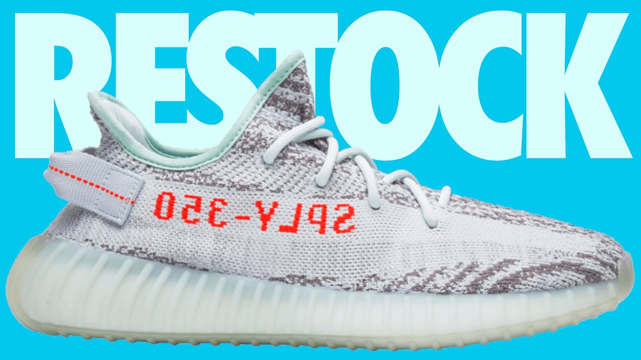 Yeezy 350 V2 'Blue Release Date & To Cop! UPDATE "CHECK DESCRIPTION" - YouTube